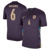 Camisola Inglaterra Maguire 6 Homen Equipamento 2ª Euro 2024